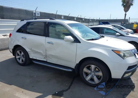 2013 Acura Mdx из США, поврежденный, VIN 2HNYD2H21DH514797